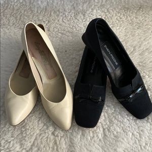 2 pair women’s Easy Spirit Evan Picone shoes 8N